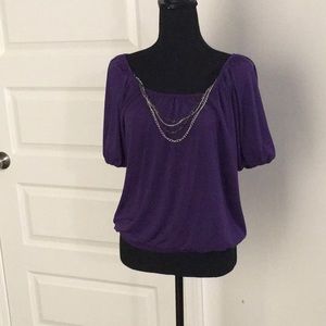 Chime purple top